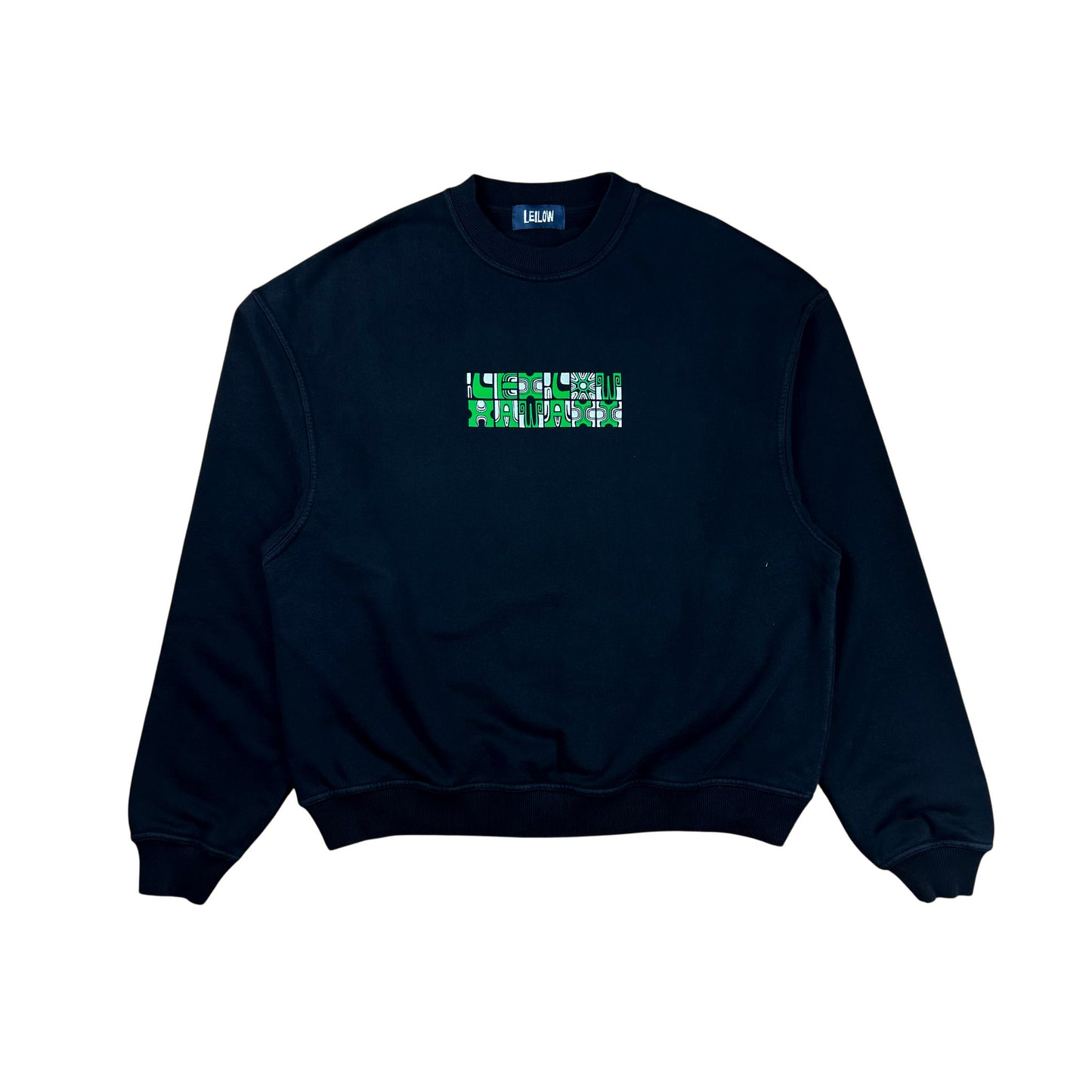 Blockprint Crewneck Sweatshirt