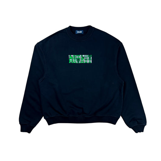 Blockprint Crewneck Sweatshirt