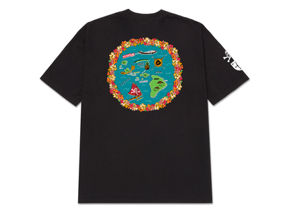 Beachcomber T-Shirt BLACK - Fitted x LEILOW