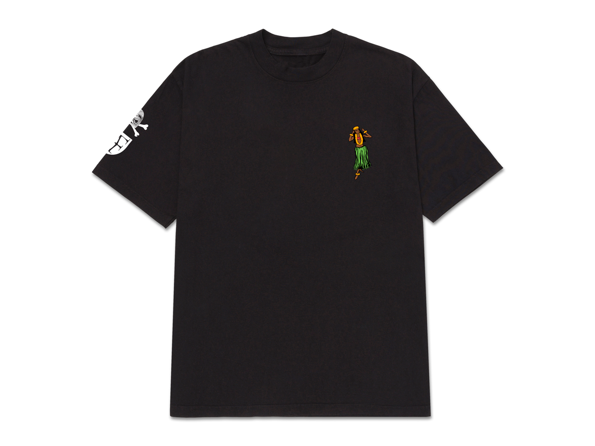 Beachcomber T-Shirt BLACK - Fitted x LEILOW