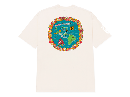 Beachcomber T-Shirt CREME- Fitted x LEILOW