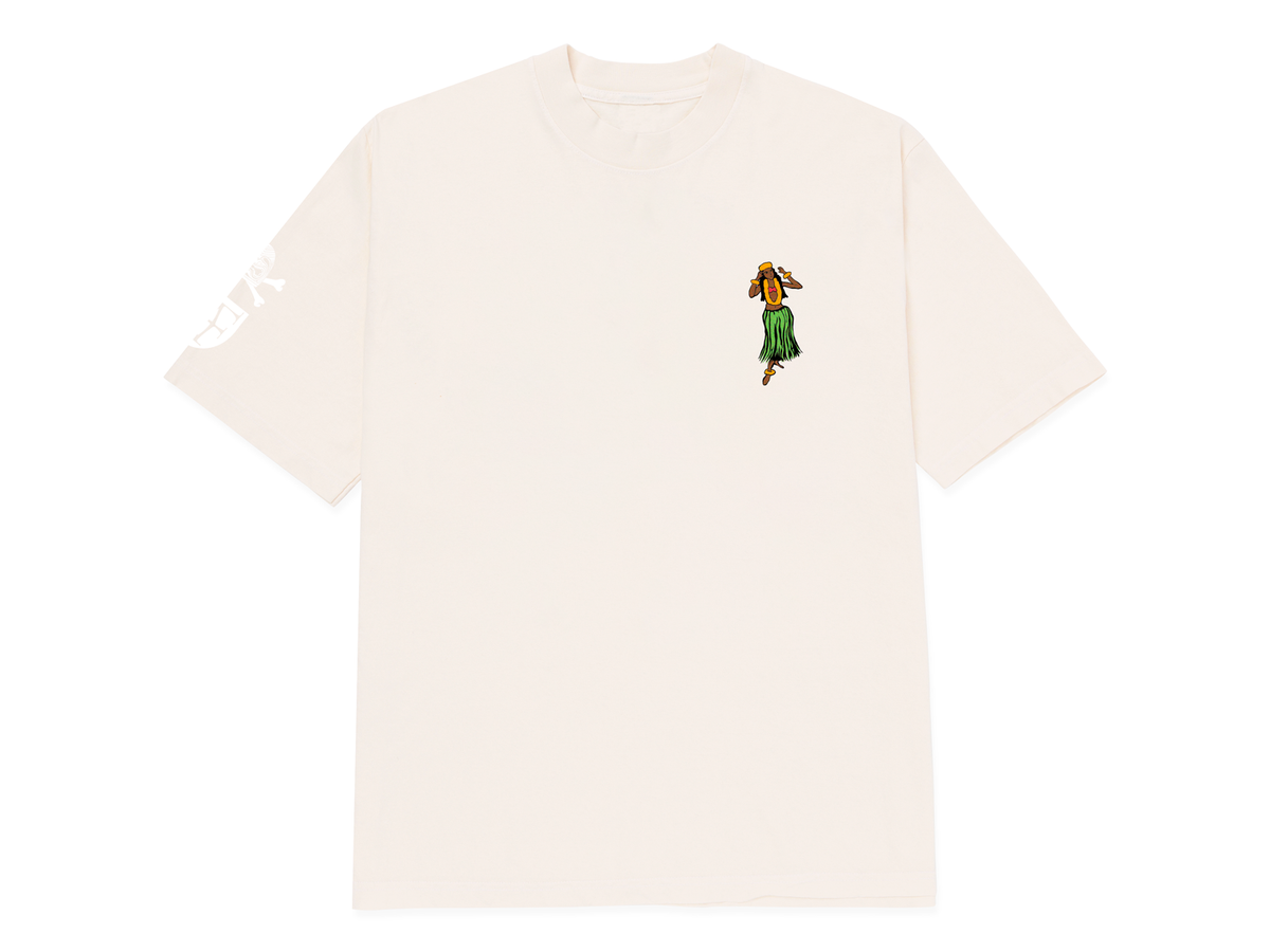 Beachcomber T-Shirt CREME- Fitted x LEILOW