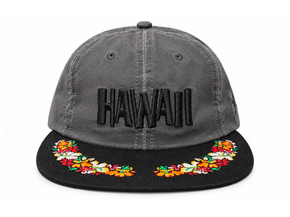 Maritime 6-Panel Cap CHARCOAL - Fitted x LEILOW