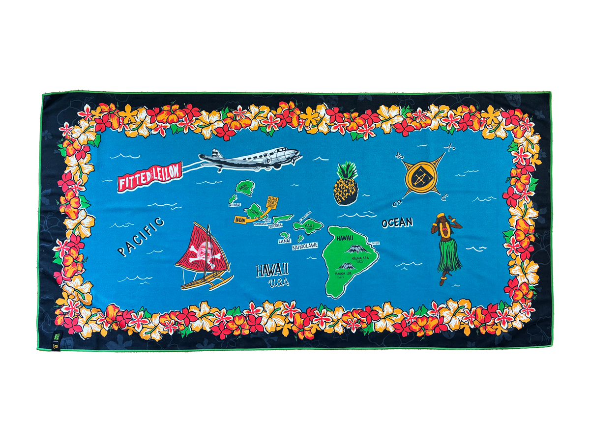 Beachcomber Quick Dry Towel - Fitted x LEILOW