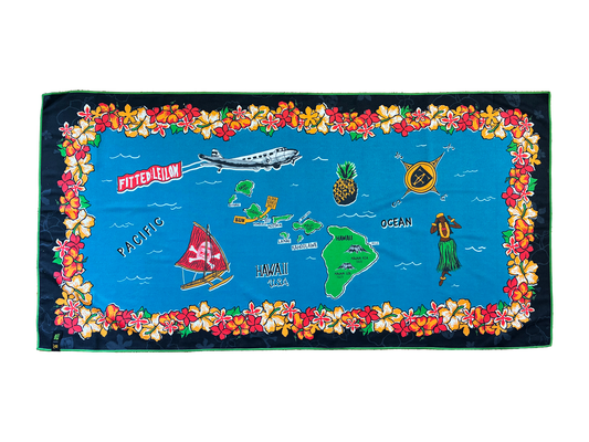 Beachcomber Quick Dry Towel - Fitted x LEILOW